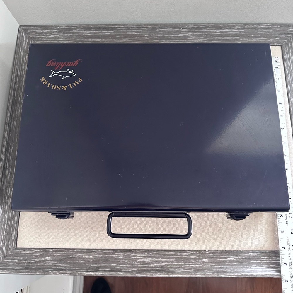 Paul & Shark Blue Metal Box